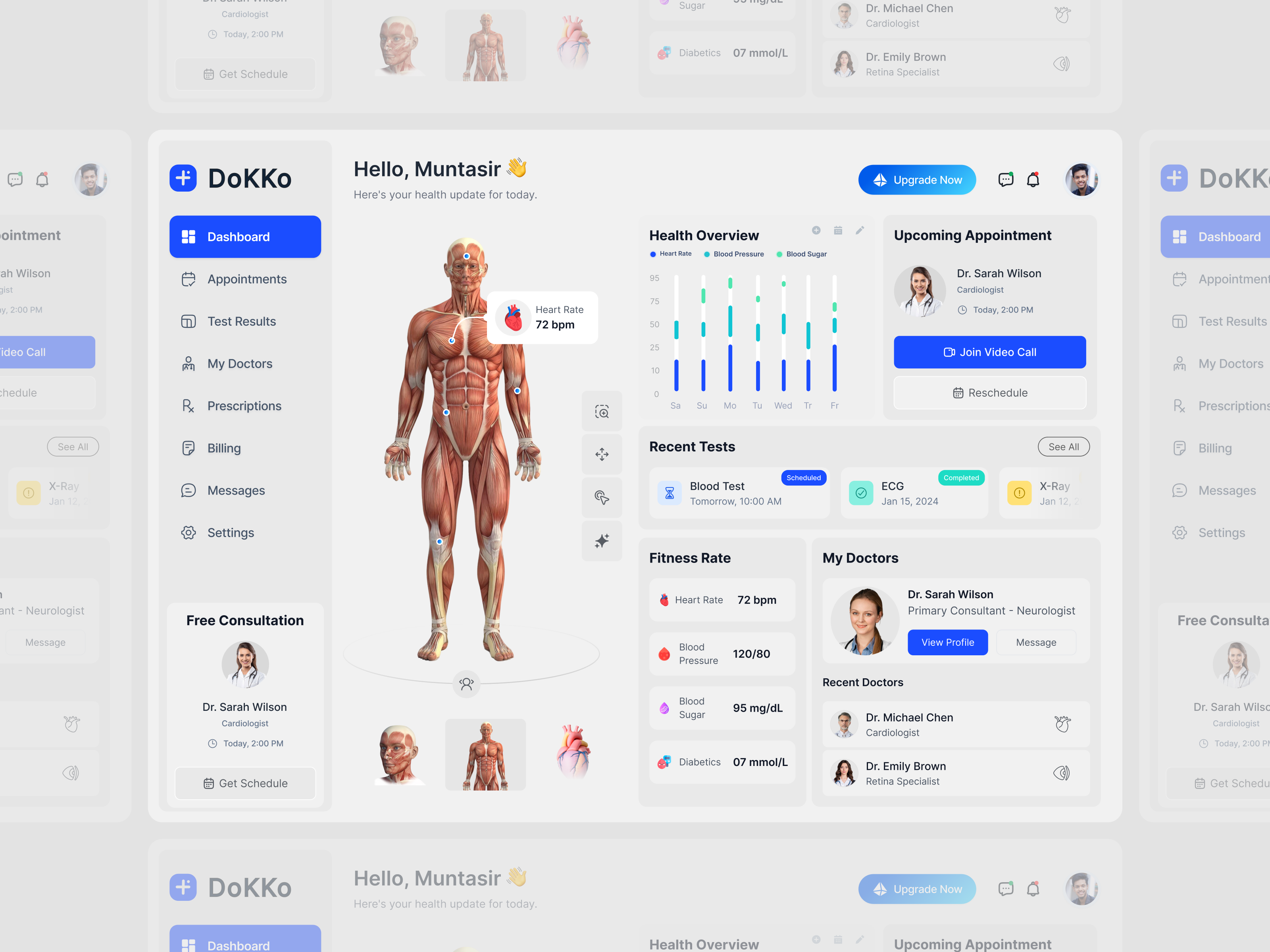 Example of Figma B2 B, B2 C, Erp, Crm UI UX Design