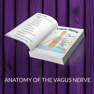 Vagus Nerve A+ content design calm clarity health guide holistic health mind body nerve healing nerve therapy self healing stress relief vagus nerve vagus nerve a content design wellness book