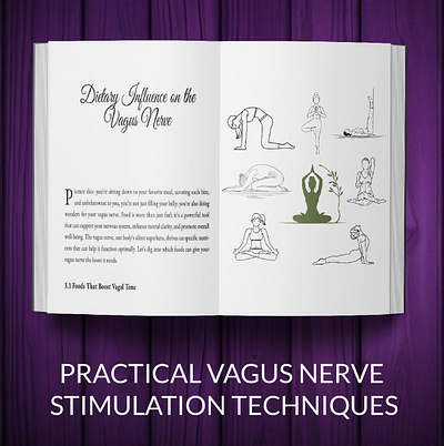 Vagus Nerve A+ content design calm clarity health guide holistic health mind body nerve healing nerve therapy self healing stress relief vagus nerve vagus nerve a content design wellness book