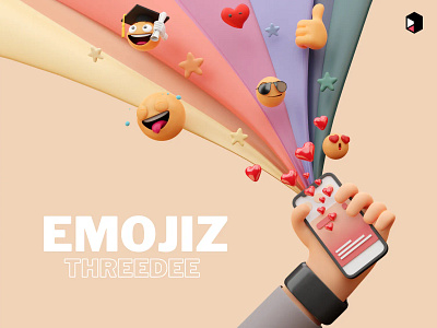 3D emoji kit 3d 3d emoji set 3d model animated blender cartoon cute design emoji emoji set emojis emoticon illustration illustrations resources stylized ui ui kit