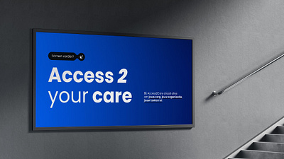 Access2Care branding graphic design logo