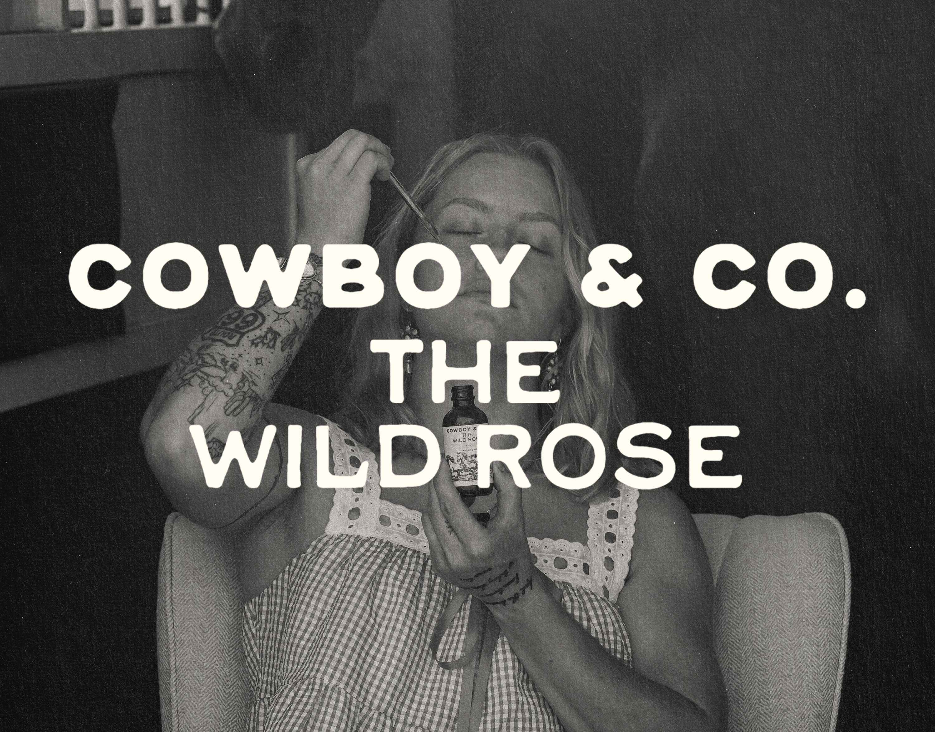 Product Label Design Concepts for COWBOY & CO. brand design brand identity branding cowboy cowgirl graphic design herbalism label label design oil print product rose skincare typography visual identity