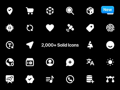 New pixfort icons Solid Style branding dark dashboard figma free icons grid homepage icon icons landing page logo pixfort icons sketch svg theme thumbnail ui ux vector wordpress