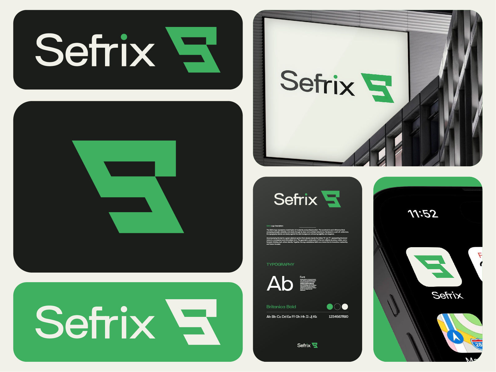 Example of Custom Logo Branding Design