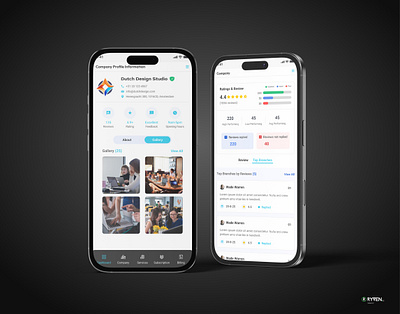 All-in-One Business Dashboard, Company Profile, Reviews & etc. app design best app ui design branding design digitalproducts figma design finance app mobile app design mobile app uiux design uiux design ux design website ui ux design