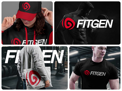 FitGen Branding: Fitness Brand Visual Identity 3d animation app brand identity branding design fitgen fitness graphic design gym icon illustration logo logo design logo mark logotype motion graphics typography ui visual identity