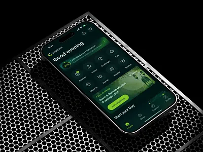 Leafcare AI to challenge the problem. ai to challenge app anxiety app app burnout solve app health app interface design journal app leafcare app meditation app mental health app mind body care app mobile product design sleep problem app ui ux wellnees platfrom app