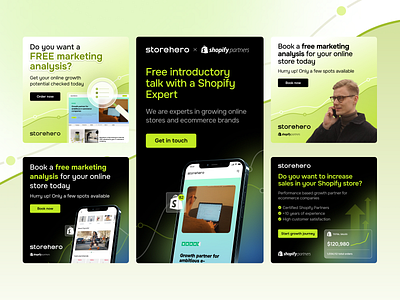 LinkedIn Ads | storehero ad creatives ads graphic design linkedin ads paid