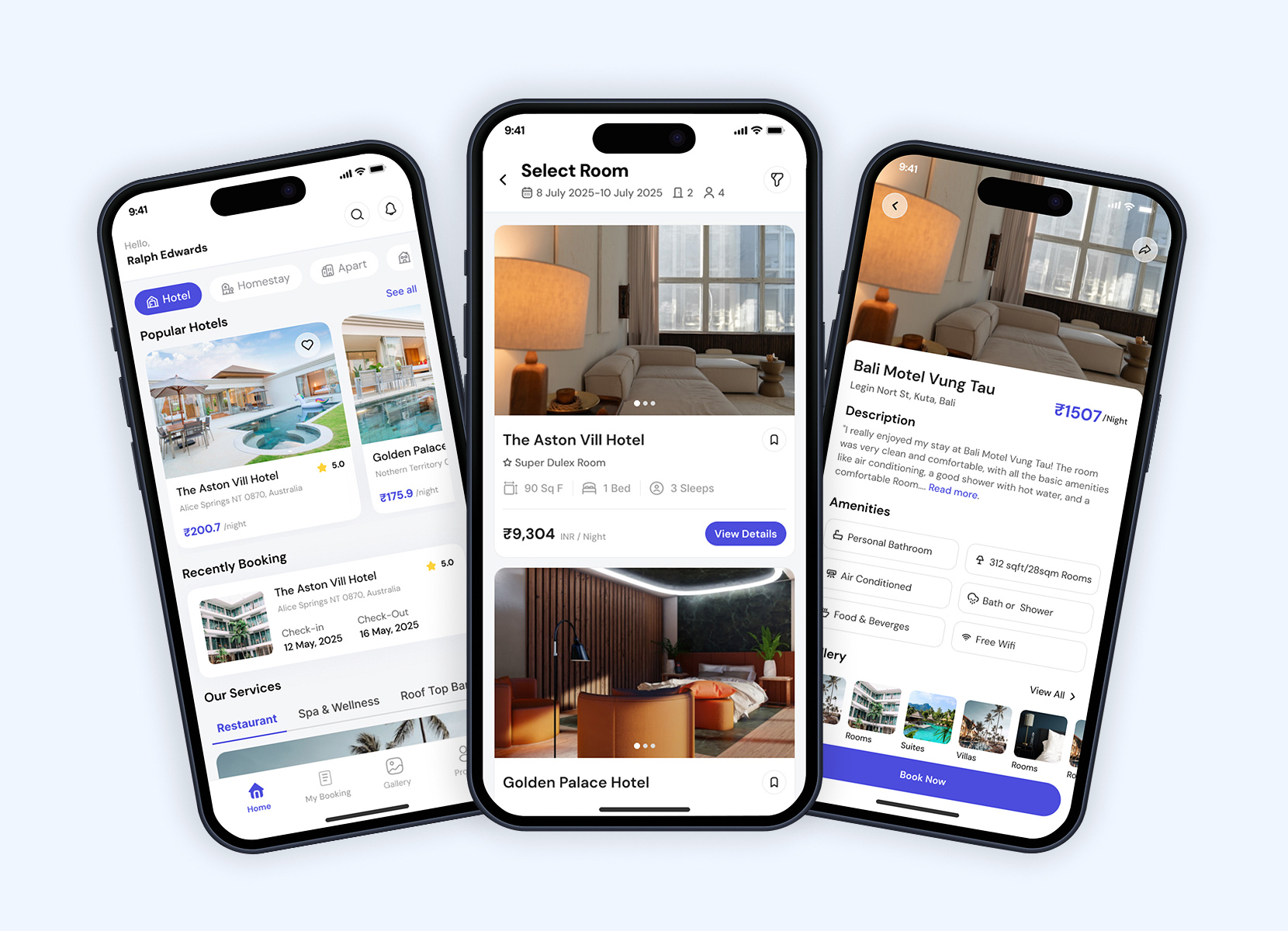 Example of Mobile App Design UI UX