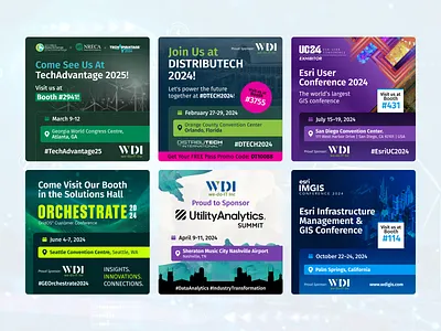 WDI | Event brands for social branding event graphic design social