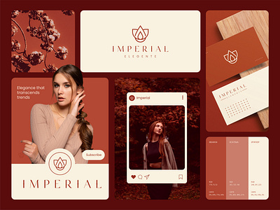 Imperial — A Modern Classic in Brand Identity Design branding graphic design logo