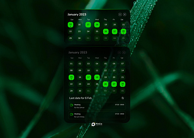 🗓️ Calendar UI – Dark Mode Task & Meeting Scheduler appdesign calendarcomponent calendarui darkmodeui dashboardui designsystem dribbbleinspo figmadesign interfaceinspiration meetingplanner minimalui productdesign productivityapp taskplanner uichallenge uicomponents uidesign uxuidesign