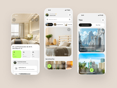 Travel Booking app airbnb app design booking booking app hotel hotel app hotel booking hotel booking app mobile mobile app online booking room booking travel travel agency travel app travel booking app trip planner