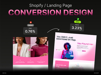 BossBestie Conversion Design branding conversion conversion rate optimization cro design ecommerce figma framer gempages landing page landing page design saas shopify ui ux ui ux design unbounce web design webflow website women