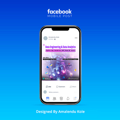 Social media post designed by me. (Photoshop) graphics design social media post design
