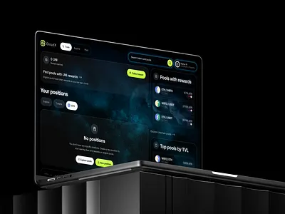 Crypto Pools dashboard blockchainux crypto currency dashboard cryptoanalytics cryptodashboard defidesign liquiditypools pool page stakingui uxui web design web site web3 web3design