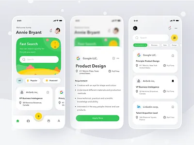 Work Finder UI Concept apply apply jobs career career finder company find work hiring hiring app job job finder job listing job search listing mobile job board remote jobs resume talent vacancy work work opportunities