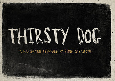 Display font Thirsty Dog antique display display font display font thirsty dog headline horror font retro serif font sharp signage vintage western