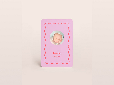 Tadaaz - Carterie naissance graphic design