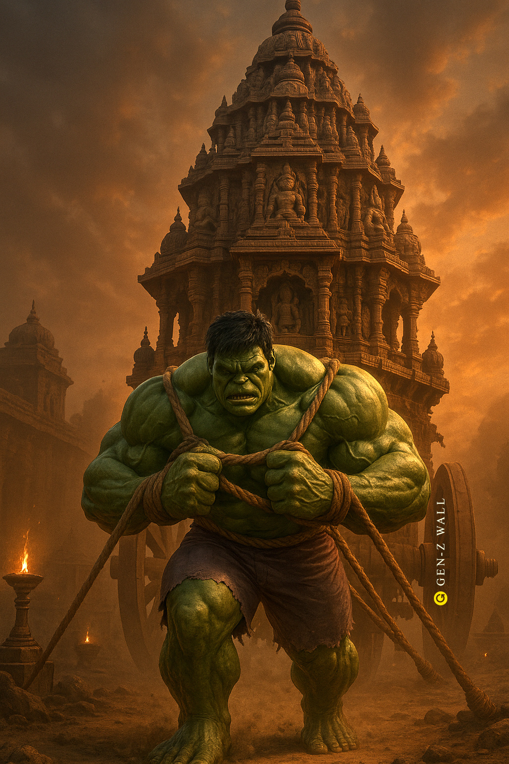 Super Heros | An Indian Version animation branding design logo poster