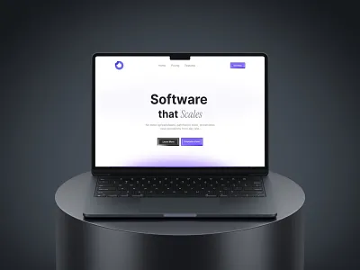 Modern B2B SaaS Website best ui design branding figma framer landing page saas saas design software software design ui uiux web design web development webflow website