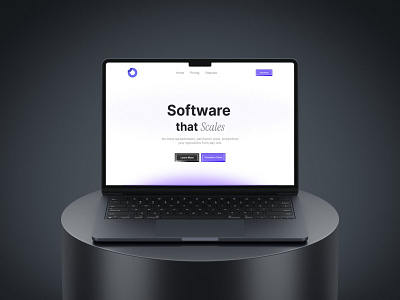 Modern B2B SaaS Website best ui design branding figma framer landing page saas saas design software software design ui uiux web design web development webflow website