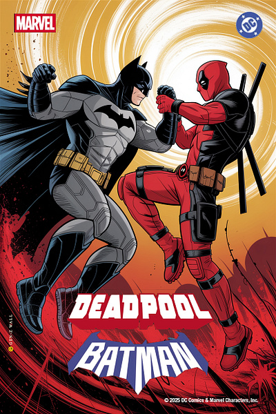 Batman Vs Deadpool | The Crossover avengers batman dc dc comics deadpool hollywood marvel super heros