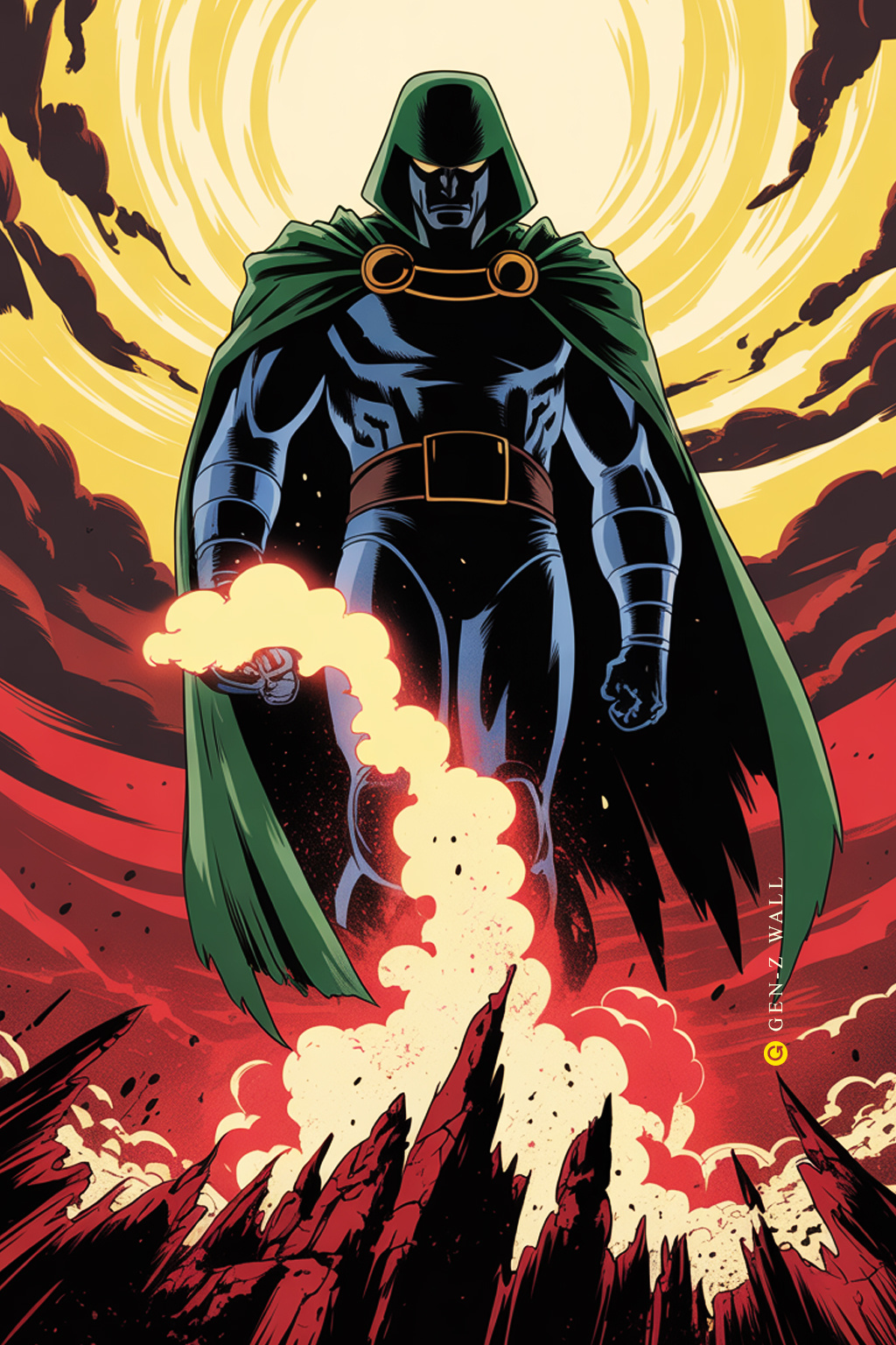 Doctor Doom art comics dc doctordoom drdoom ironman marvel posters