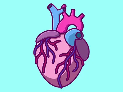 Collection of International Heart Day🫀🫶❤️ awareness cardiovascular care cartoon cute cutecartoon healthy heart heart strong human organ illustration love mascot vector