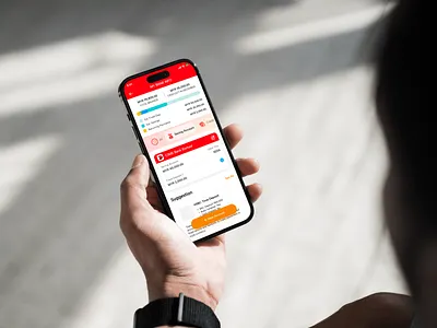 Mobile Fintech App - Financial Assets Balance & Savings Account fintech app mobile app ui uiux design