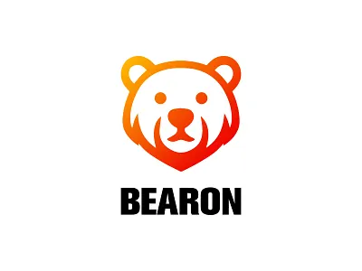Bearon Modern Minimalist Logo Design 3d animation branding graphic design logo motion graphics ui