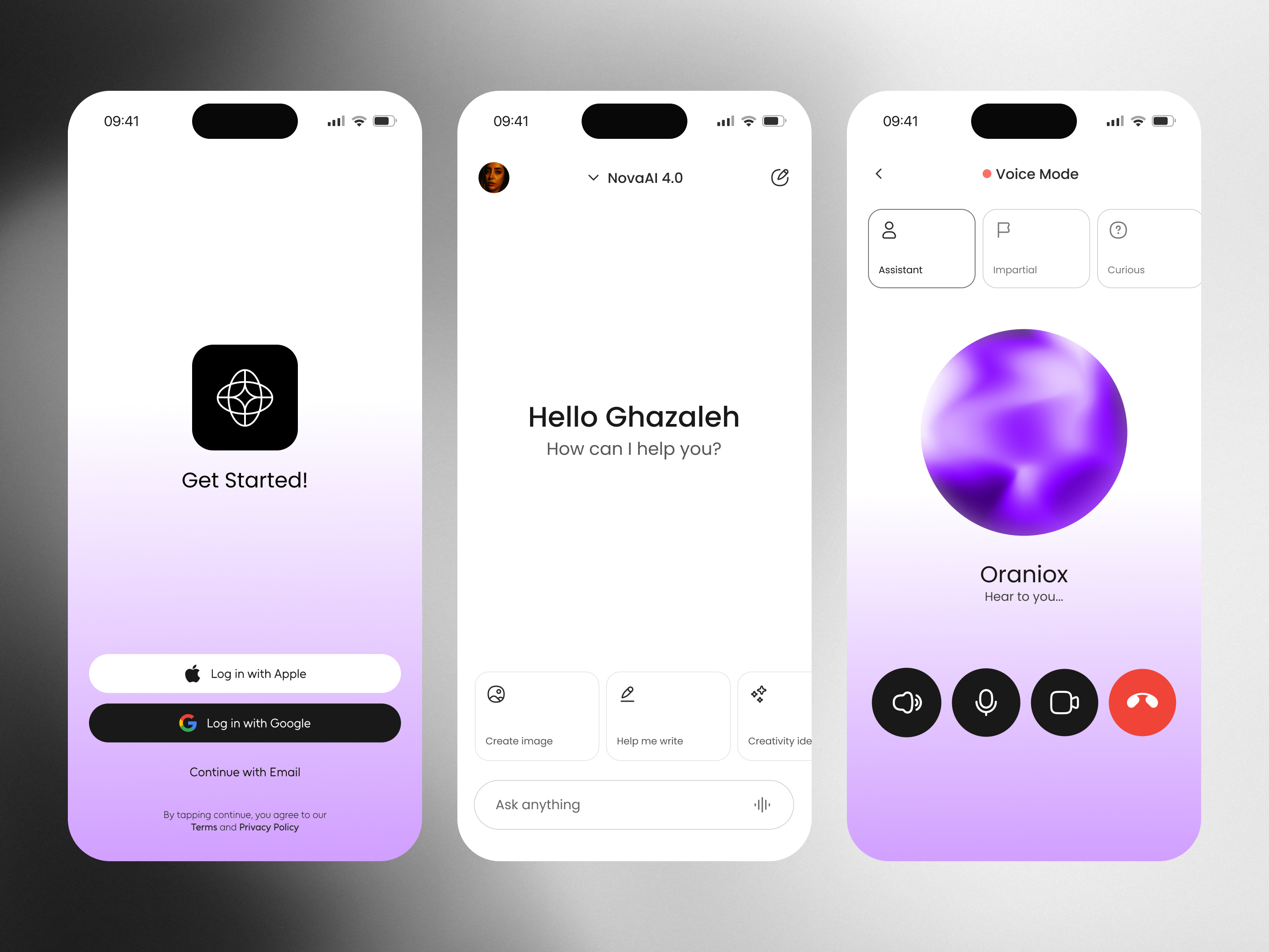 Example of Essential App Design (10 Screens)