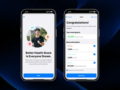 Apple IOS Health App Design Exploration