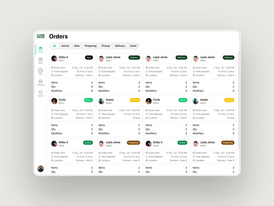 🍽️ Restaurant POS UI – Order Management Exploration app design clean ui dashboard inter interface design minimal design pos pos ui ui ui design ui ux ux design webapp website