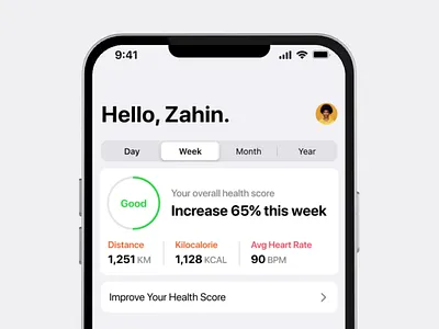 Apple IOS Health App Design Exploration