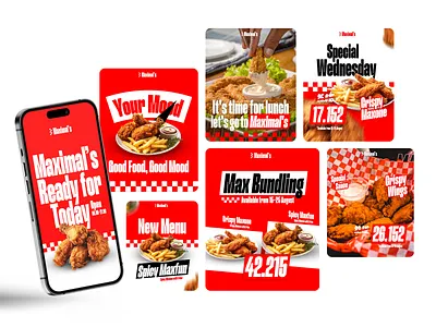 Maximal's Social Media design graphic design instagram post social media