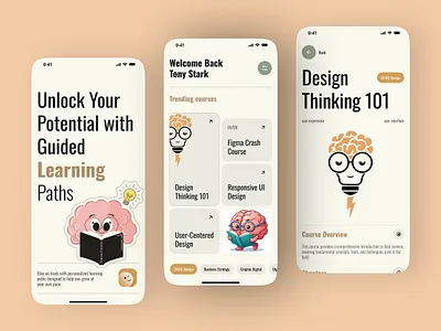 E-learning Mobile App app app design application course design e learning e learning app education learning learning platform mobile app mobile app design mobile app ui online class online course online education online education design online learning ui ux