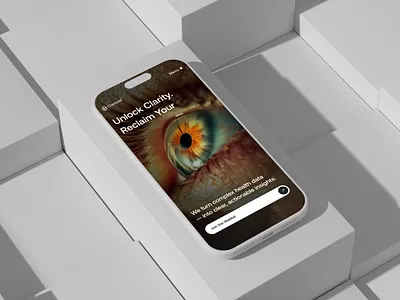 Clariwell™ Mobile Website Landing Page UI/UX Animation animated health app animation figma mobile concept health tech health tech mobile design healthcare app interface landing page medical ui mobile animation mobile first web design mobile landing animation mobile ui mobile ui animation mobile website phone uiux product design saas design ui ux web design