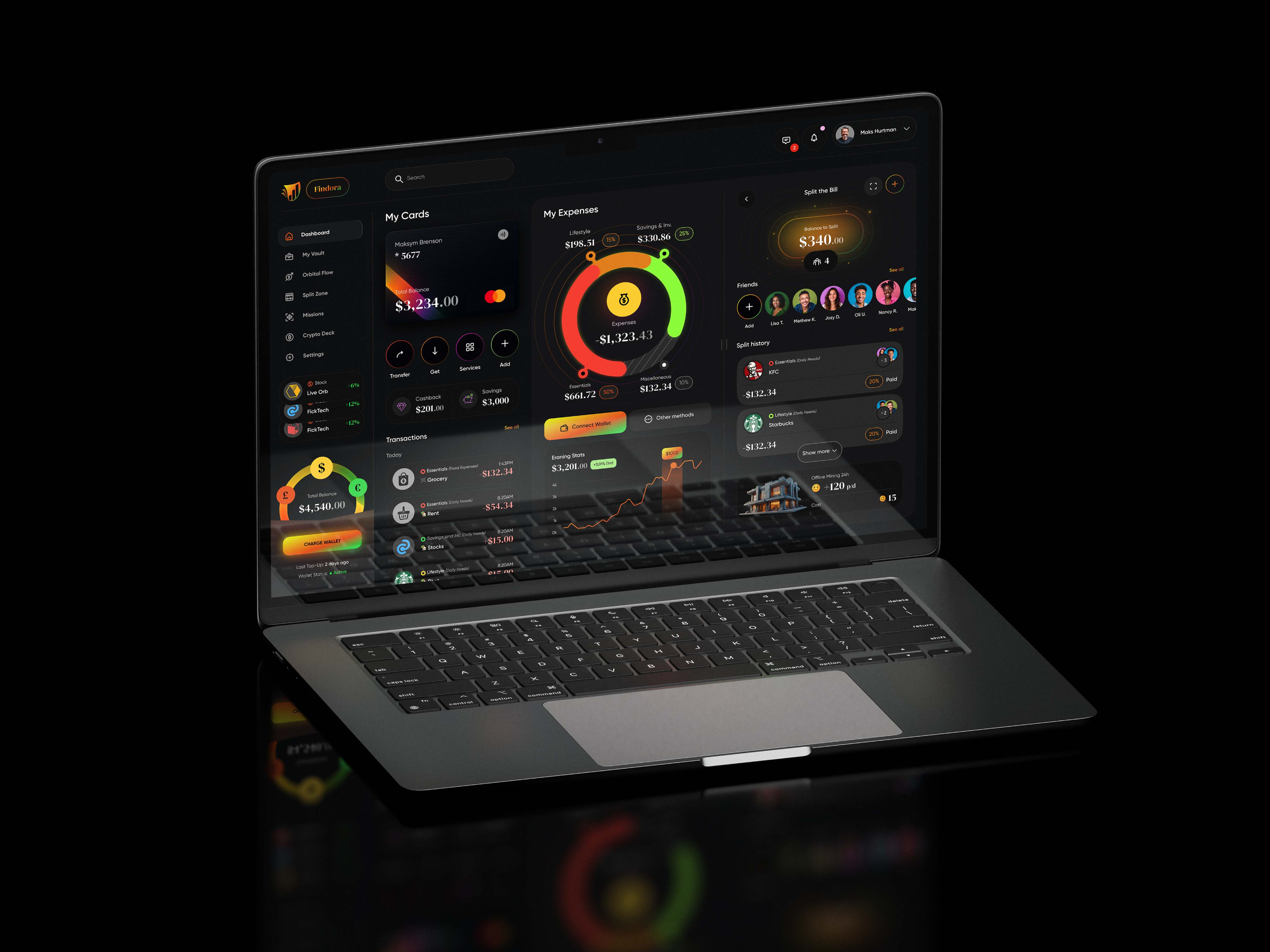 Example of UX/UI Design