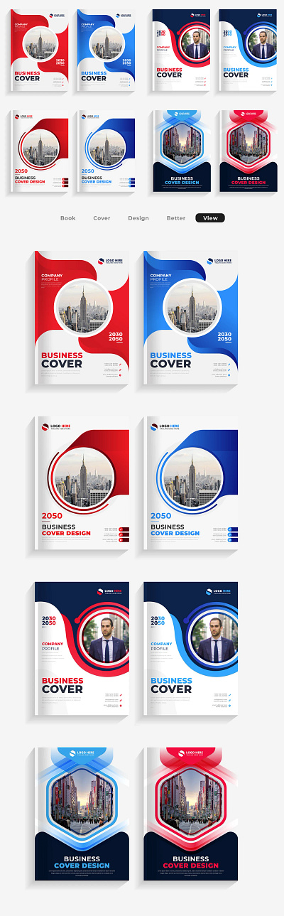 Business Profile Cover Template business branding graphic design