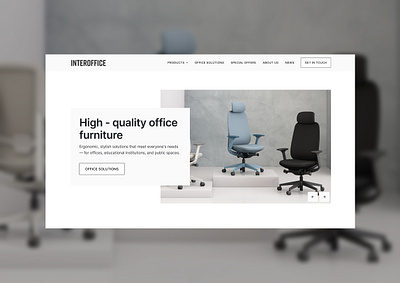 Interoffice ui user interface ux web web design website design