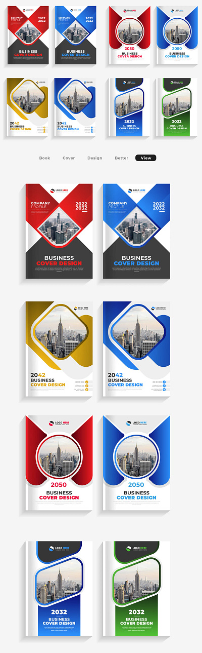 Business Profile Cover Template business branding