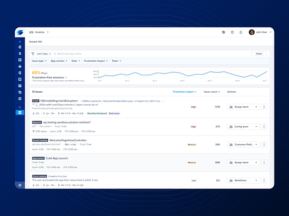 Introducing Instabug all in one issues list