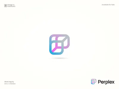 Letter P, Artificial Intelligence, AI, Chat Bot, Automation Logo ai logo artificial intelligence logo automation best logo branding business logo chat bot creative logo design letter p logo logo modern logo software tech logo u v w x y z