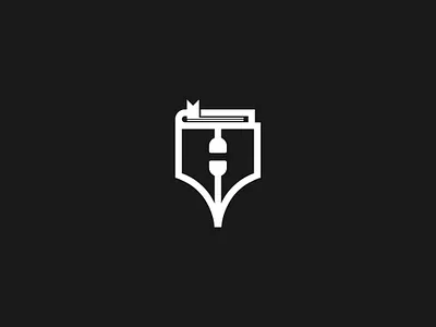 Hbooks books graphic design logo