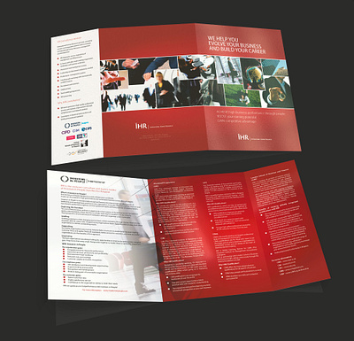 IHR Brochure design brochure design design print design