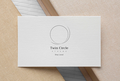 Twin Circle branding branding graphic design logo typography vector
