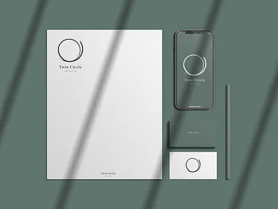 Twin Circle branding branding design graphic design logo typography vector