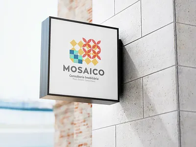 Mosaico branding branding design graphic design illustration logo typography vector