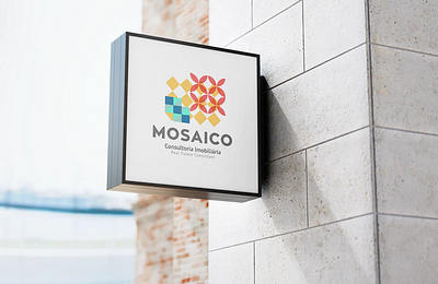 Mosaico branding branding design graphic design illustration logo typography vector